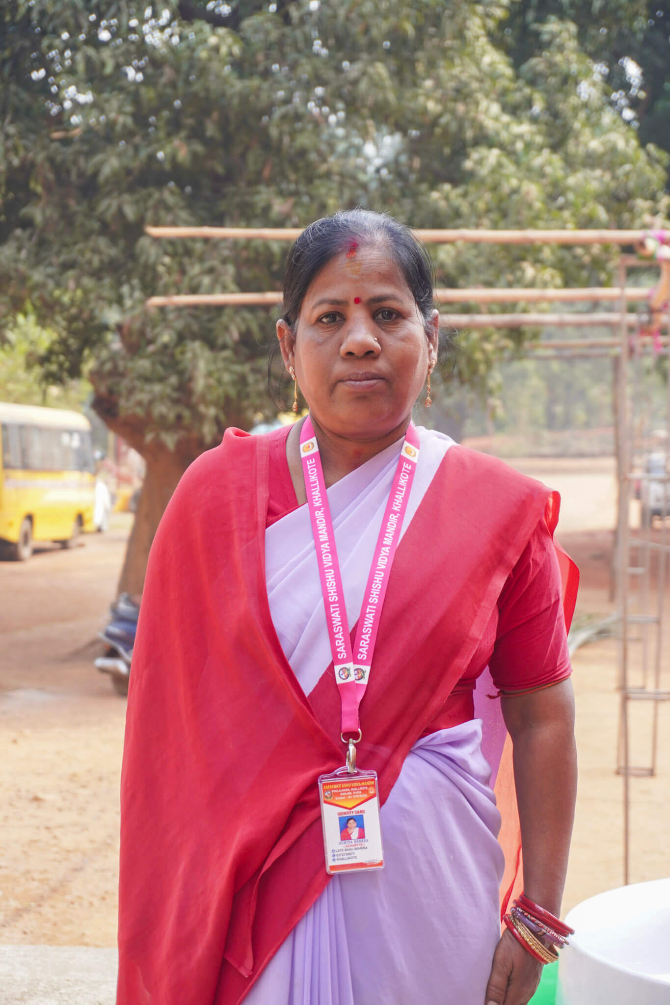 ssvm khallikote staff Sunita Behera