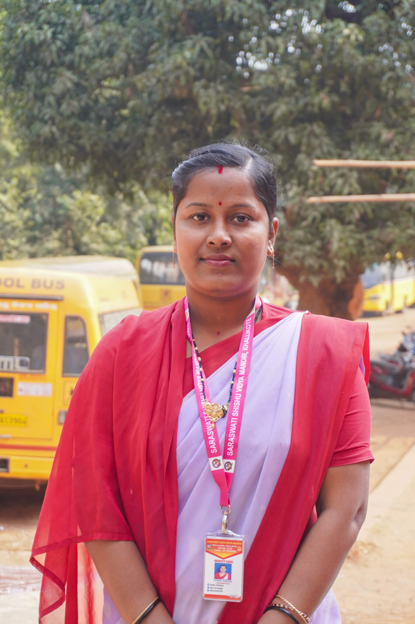 ssvm khallikote staff Pushpa Parida