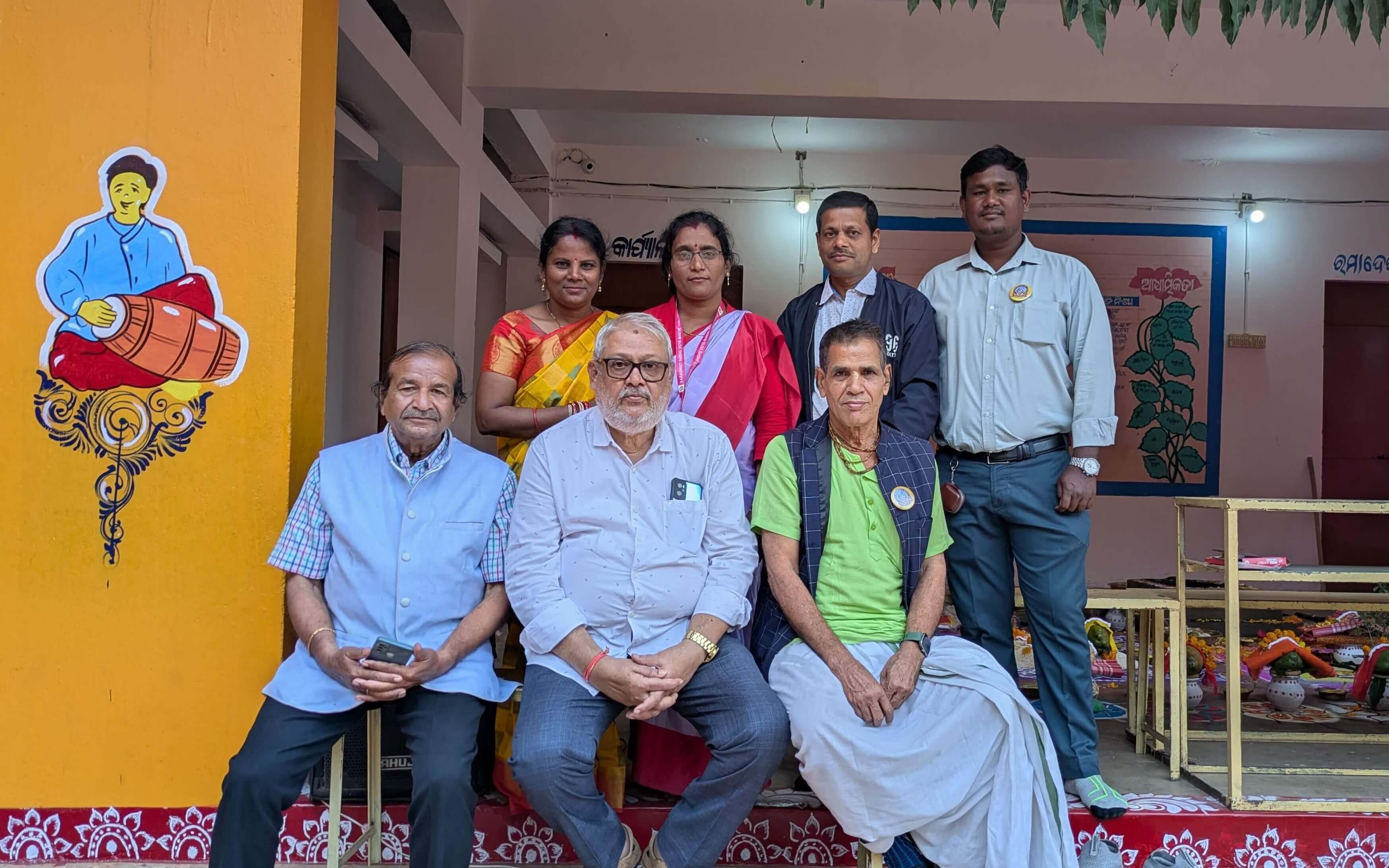 A moment with our former teachers, well wishers and advisors