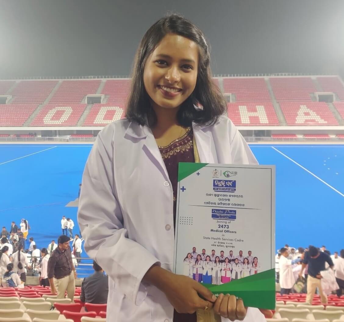 ssvm khallikote alumni Dr Arpita Sethi