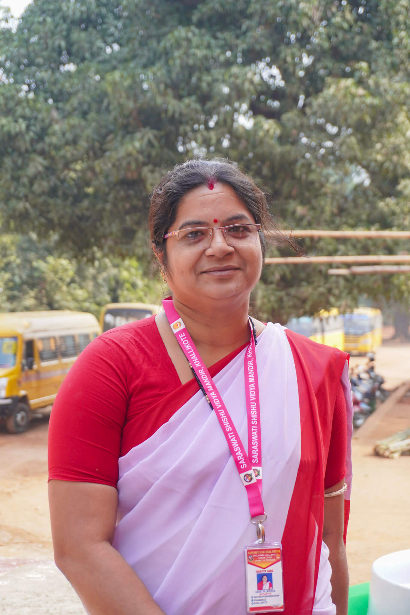 ssvm khallikote staff Sasmita Mishra
