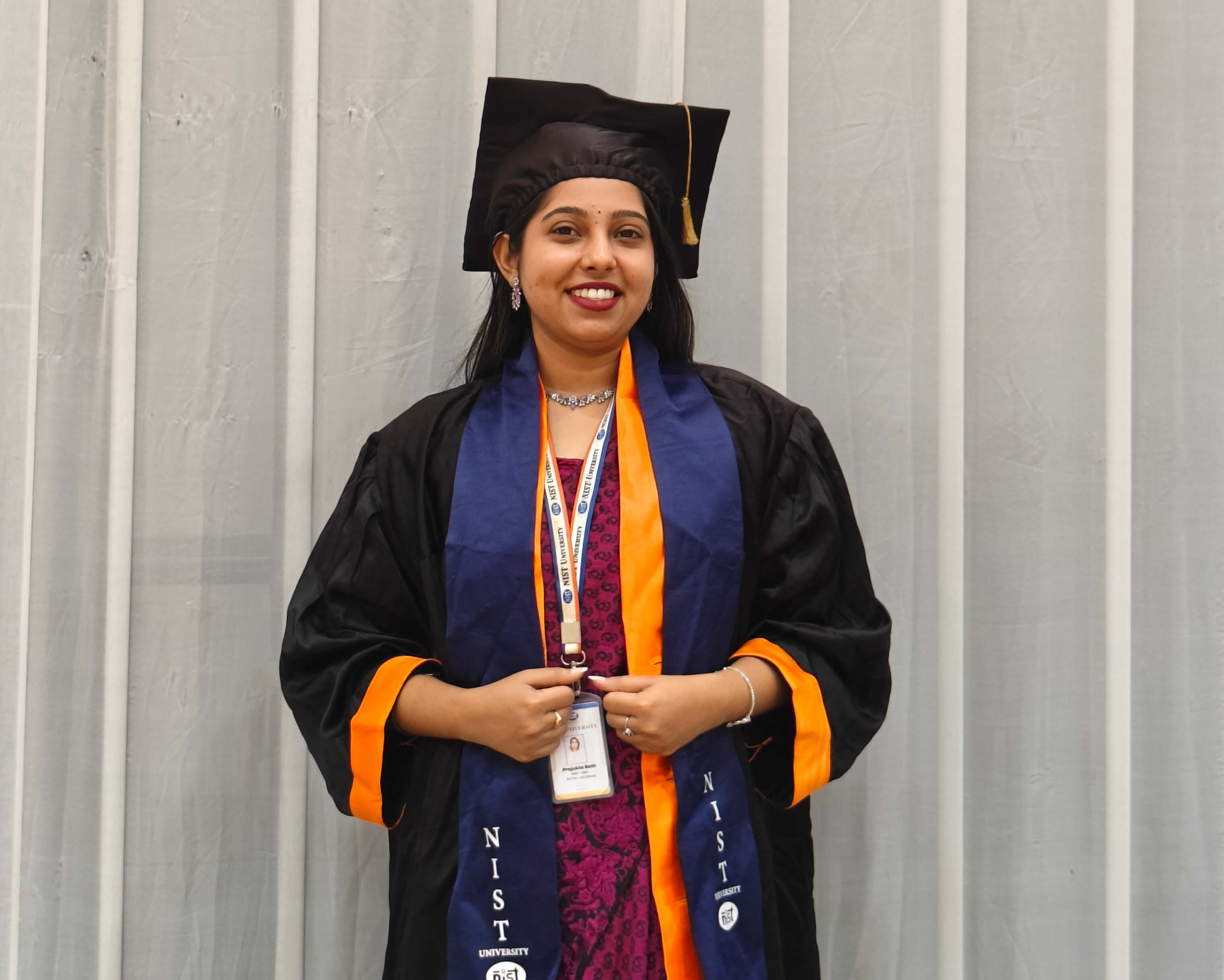 ssvm khallikote alumni Prajukta Rath